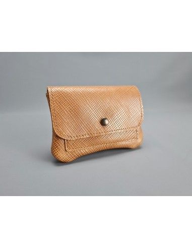 Pochette cuir Marron Clair / Le petit...