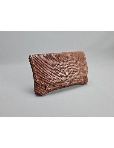 Pochette cuir Marron foncé / Le...