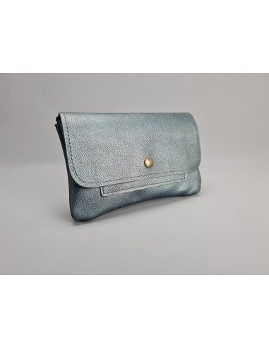 Pochette cuir métal / Le grand PORTETOUT