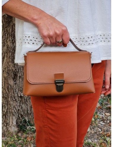 Sac Femme cuir Fauve / LE PETIT...