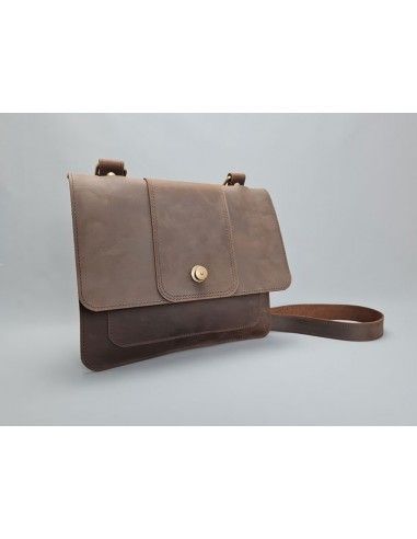 Sac cuir Vintage Marron / Le Rusé